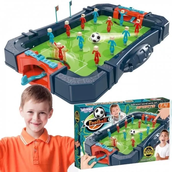 Woopie Mini baby-foot - Mini baby-foot - Jeu - Football - Jeu de baby-foot-0