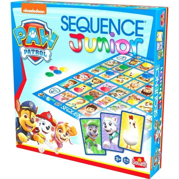 Jeu de société - GOLIATH - Sequence Junior Pat'Patrouille - Jeu familial dès 3 ans-3