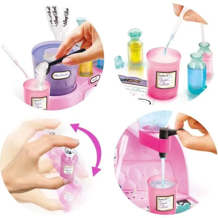 Atelier de parfum Slime'Glam - CANAL TOYS - Crée tes propres slimes parfumées !-1