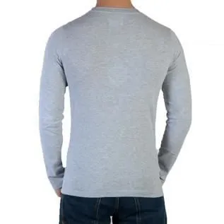 Tee Shirt Little Eleven paris Kim LS Mixte - Gris-3