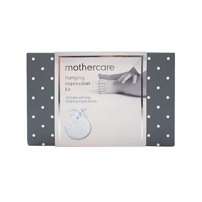 Kit d'empreinte bleu pour main ou pied pour bébé-2