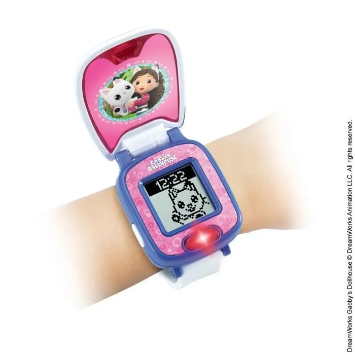 VTECH GABBY ET LA MAISON MAGIQUE - MONTRE-JEU INTERACTIVE DE PANDY PATTES-4