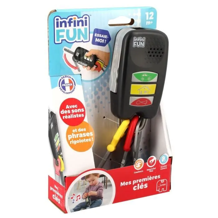 Clés Jouet - KD - Mes Premières Clefs N - Apprentissage des formes et des couleurs pour enfants-0