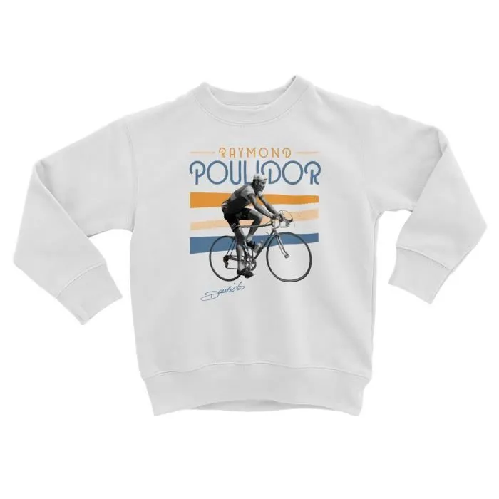 Sweatshirt Enfant Raymond Poulidor Vintage Vélo France Cyclisme Tour-0