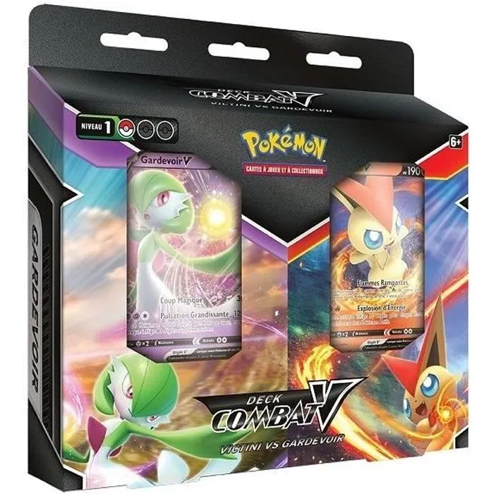 COFFRET DE 2 DECKS STARTER MAI 2021 COMBAT V - GARDEVOIR VS VICTINI-0