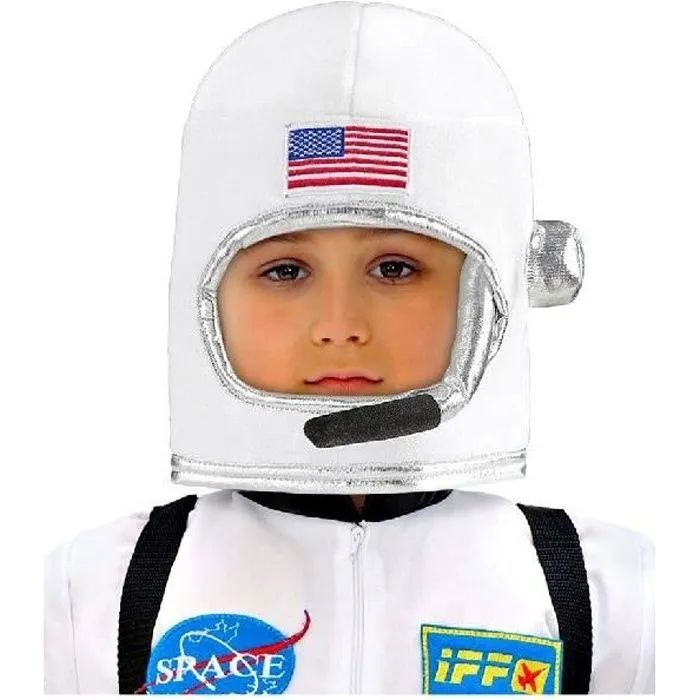 Casque cosmonaute tissu - Taille enfant U-0