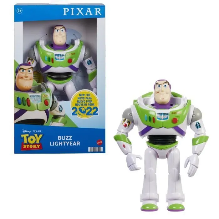Disney Pixar Toy Story - Grande Figurine Articulée Buzz l'éclair 30 cm - Dès 3 ans HFY27-4