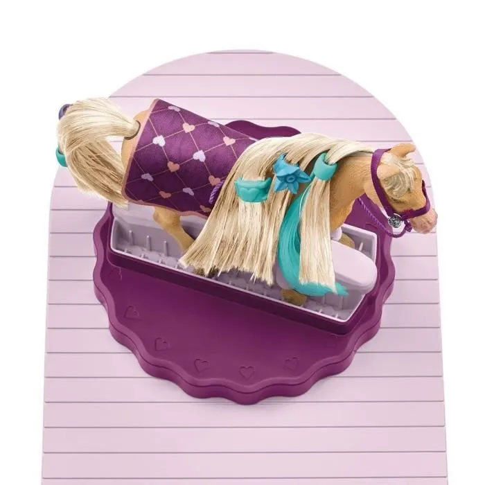 Figurine Cheval - Coffret de 54 Pièces - Accessoires de Pansage et Figurine - Cadeau pour Enfants dès 4 ans - schleich 42617 HORSE-3