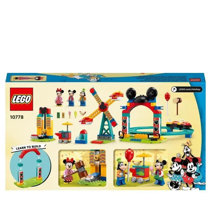 LEGO® Disney Mickey et ses amis 10778 Mickey, Minnie et Dingo à la Fête Foraine, Figurines-5