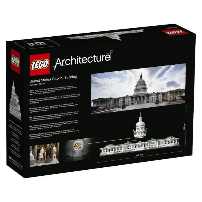 LEGO® Architecture 21030 - Le Capitole des États-Unis-3