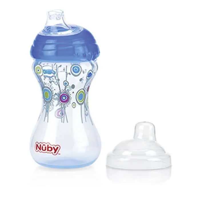 NUBY Gobelet anti-goutte Easy Grip™ Designer Series – 300ml – 6m+-0