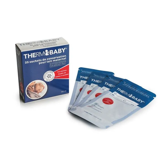 25 sachets conservation de lait TH-0