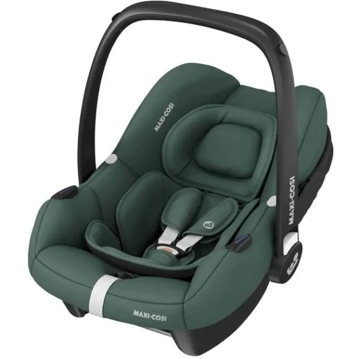 Cosi MAXI COSI Cabriofix i-Size, Groupe 0+, i-Size, avec Réducteur, Isofix, Essential Green-0