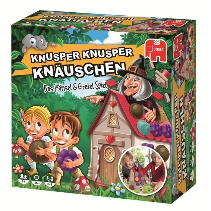 Jumbo Knusper Knusper Knauschen, Jeu de chance, Petite enfance, 15 min, Garçon-Fille, 4 année(s), Intérieur-0