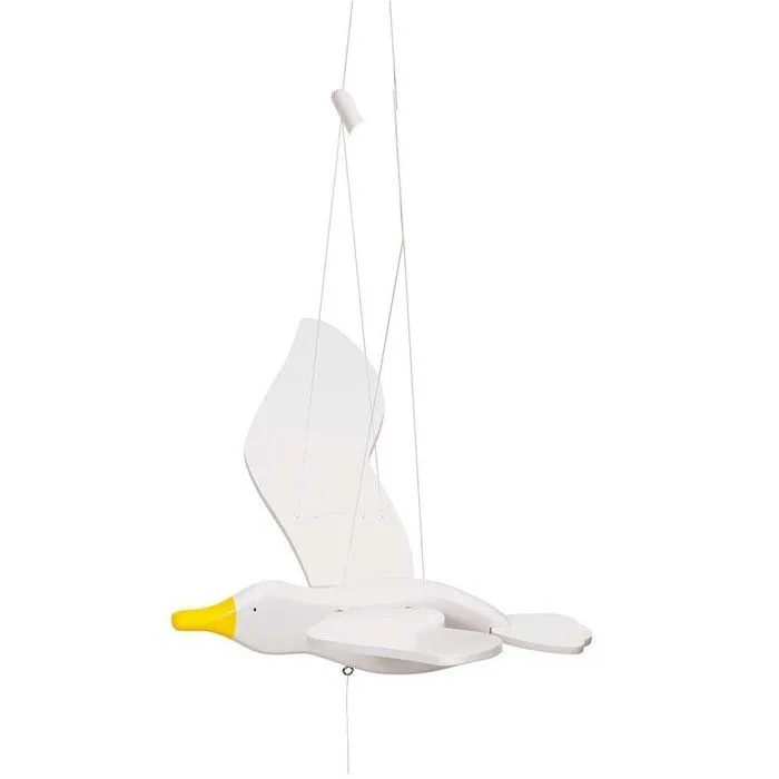 Mobile ailé mouette - GOKI - Mobile ailé mouette - Blanc - Bébé - Mixte - Piles-1