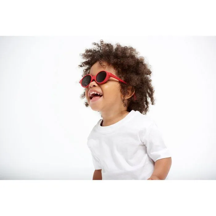 Lunettes de soleil - BEABA - 9-24 mois - Rouge - Protection UV 100% - Monture ronde-3