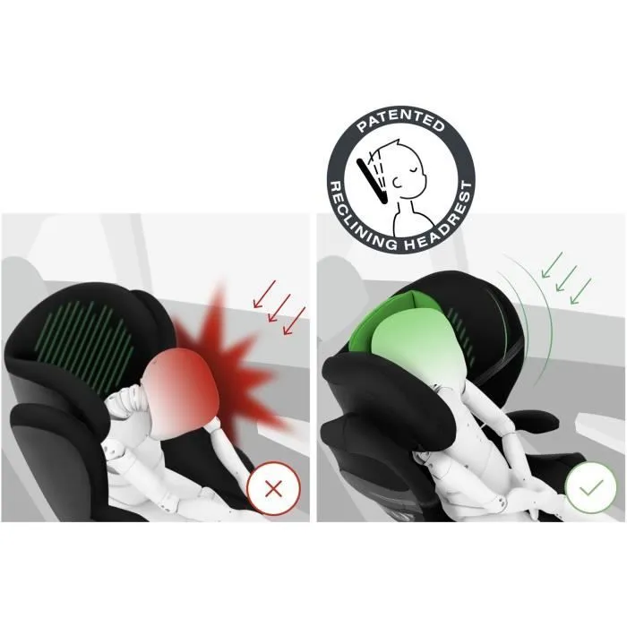 Siège auto Cybex Gold SOLUTION S2 I-FIX 3 à 12 ans - Groupe 2/3 - 100 à 150 cm Moon Black | black-2