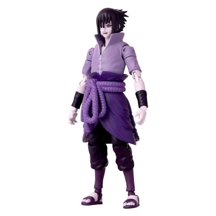 Figurine Anime Heroes 17 cm Sasuke Uchiwa Rinnegan/Mangekyo Sharingan - BANDAI Naruto Shippuden-0