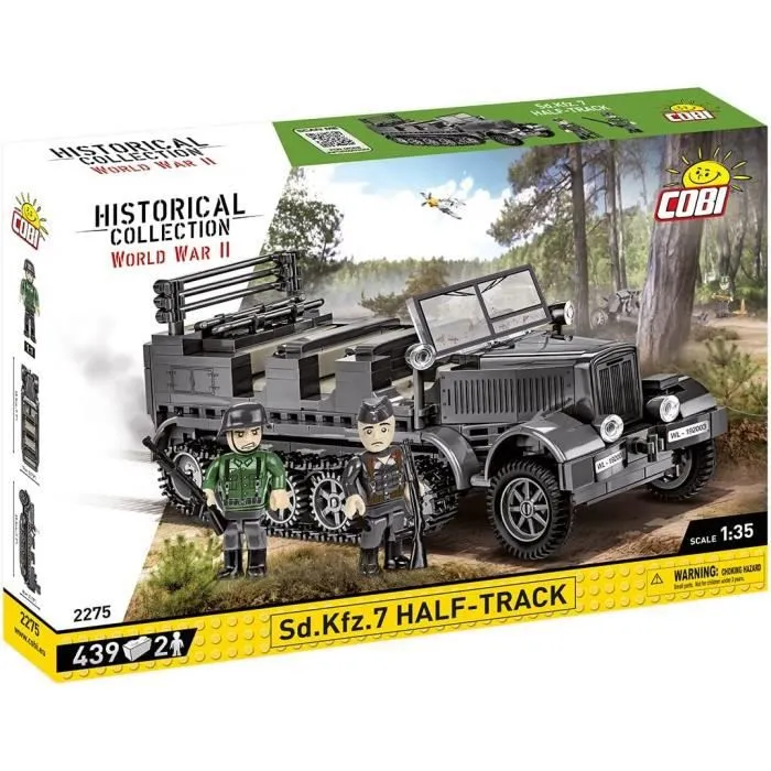 COBI 2275 - Sd. Kfz.7 HALF-TRACK-0