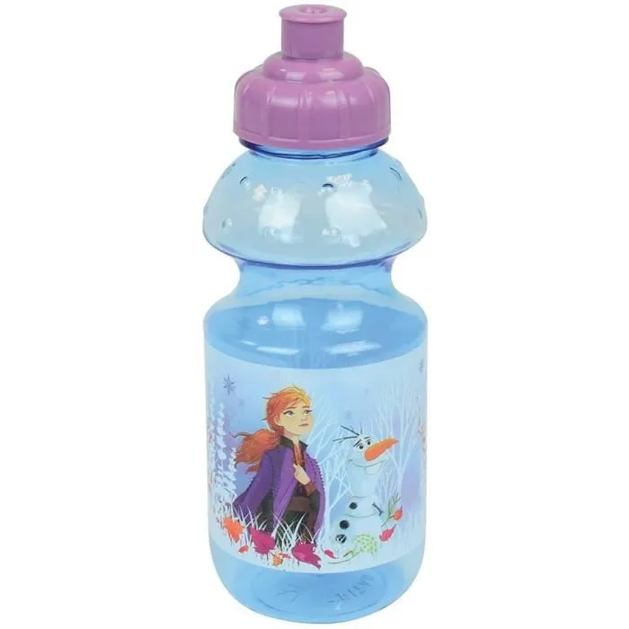 Lot Vaisselle Disney Reine des Neiges - FUN HOUSE - 006379 - Assiette Creuse, Assiette Plate, Mug, Gourde et Gobelet avec Paille-5