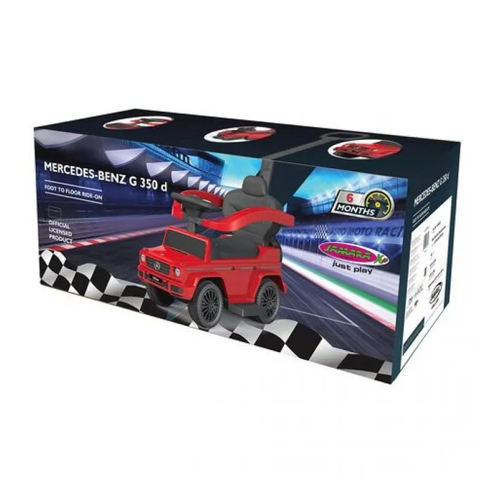 Poussette Mercedes-Benz G 350 D Rouge 3 en 1 pour enfants de 18 mois et plus - Jamara Kids-4