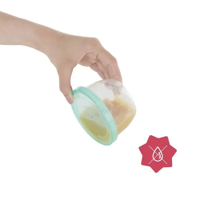 Badabulle BadaBowls Maxiportions - 5 Pots de Conservation bébé 250ml-4