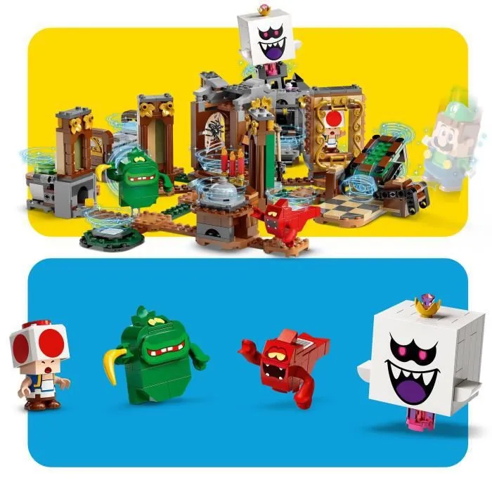 LEGO® 71401 Super Mario Set d’Extension Le Cache-Cache Hanté de Luigi’s Mansion, Jeu de Construction avec Figurines-2