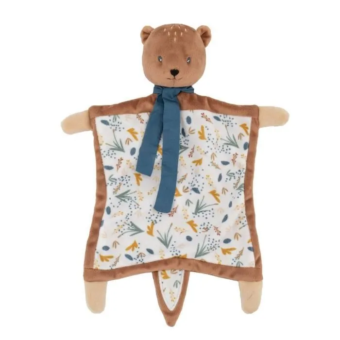 Peluche doudou - Loutre Bleu 29 cm-0