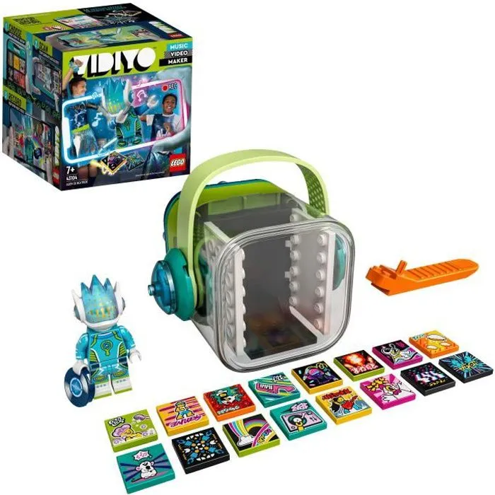 LEGO® 43104 VIDIYO™ Alien DJ BeatBox Créateur de Clip Vidéo Musique, Jouet Musical, Appli Set de Réalité Augmentée avec Figurine-0