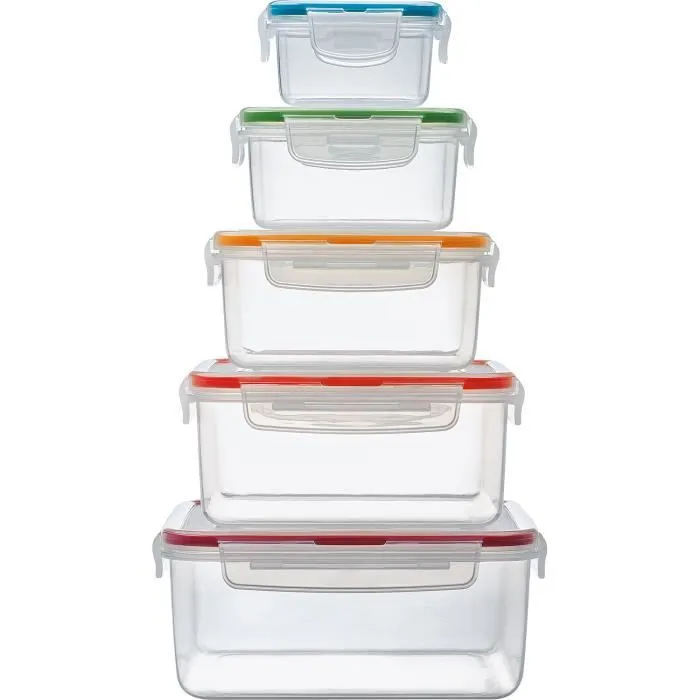 Lock & Lock Classic Box Set 5 pcs Boites de rangement-0