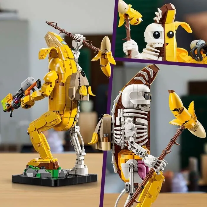 LEGO Fortnite 77072 Banane pelée - Figurine du jeu vidéo à collectionner pour adultes-2