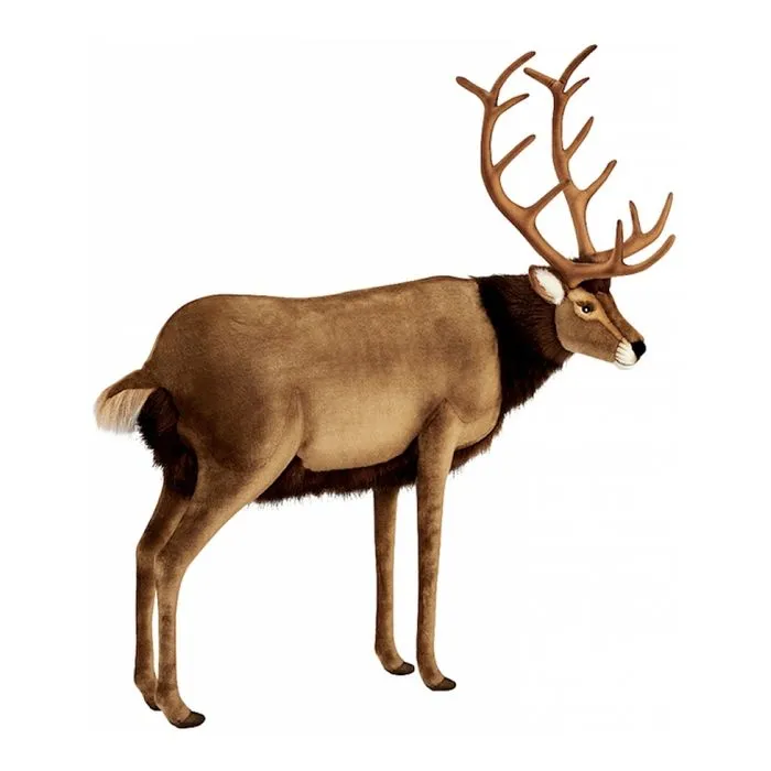 Peluche cerf 140 cm - Hansa - Peluche cerf 140 cm - Enfant - Marron - Mixte-0