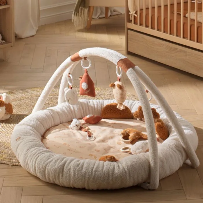 Tapis d'éveil ours en bouclette - ORSINO-1