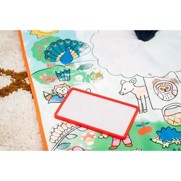 Activité créative - NATHAN - Coloréo Baby - Colorier avec de l'eau, tapis et feutre adaptés-3