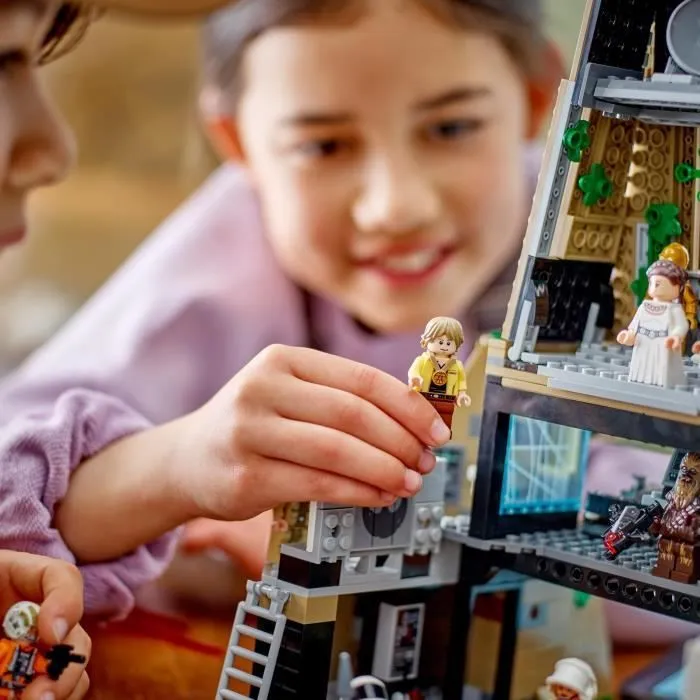 LEGO® Star Wars 75365 La Base Rebelle de Yavin 4, Jouet avec 10 Minifigurines dont Luke Skywalker, la Princesse Leia-4