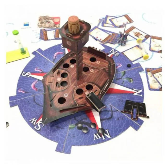 Jeu de société famille - Une Histoire de Pirates - AC-DÉCO - 1 joueur ou plus - 20 min - Enfant - 10 ans - Mixte-1