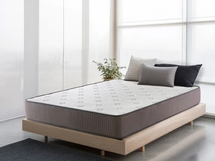 Matelas 140X190 TITANIUM Épaisseur 25 cm – Ressorts ensachés-Ergonomique-1