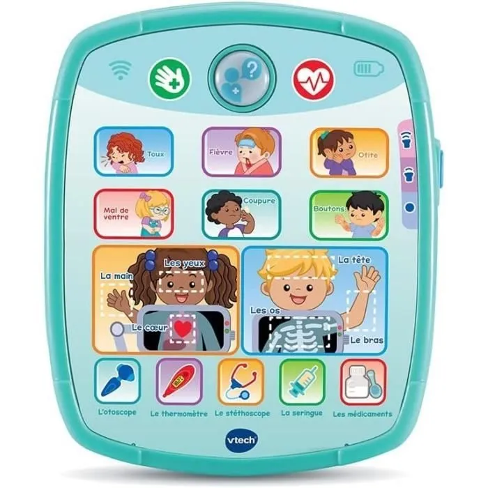 VTECH - 1,2,3 Imite-Moi - Kit Apprenti Docteur Électronique - Jouet d'Imitation Enfant-4