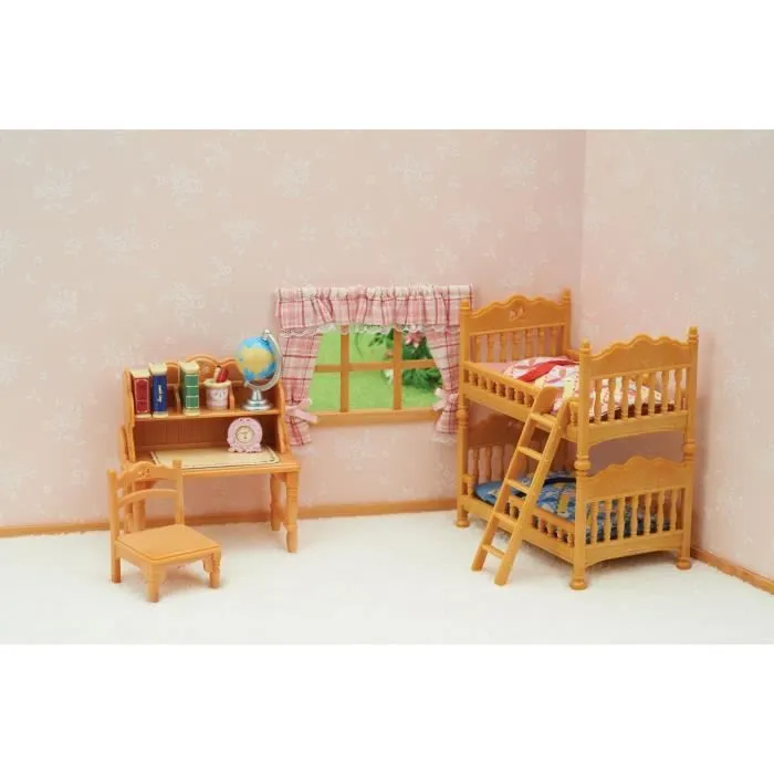 Figurines miniatures - SYLVANIAN FAMILIES - 5338 - La chambre des enfants - Meubles et accessoires pour enfants-4