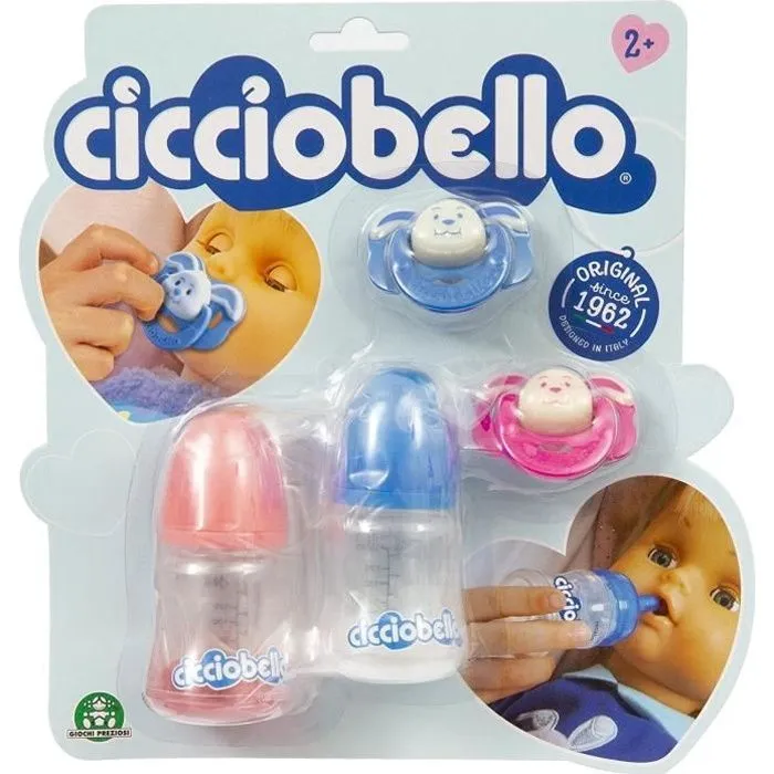 Ensemble d'accessoires Cicciobello - GIOCHI PREZIOSI - Mixte - Bleu - 3 ans à 10 ans-0