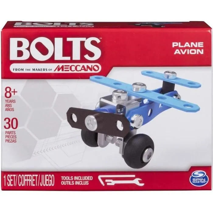 Jeux de construction - MECCANO - Modèle aléatoire - 26 à 31 pièces - À partir de 8 ans - Garçon-0