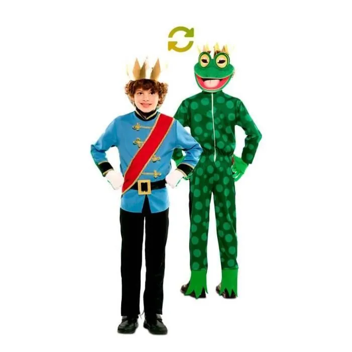 Déguisement Double de Prince Charmant et Grenouille pour enfant-0