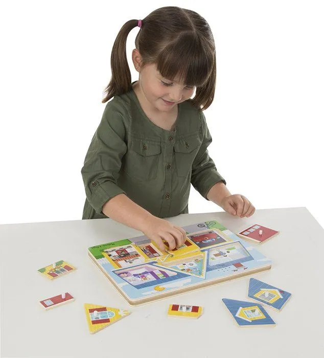 Melissa & Doug - Puzzle sonore Autour de la maison-2