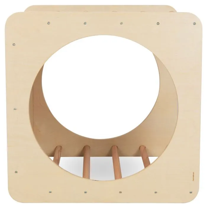 Cube d'escalade en bois - Jouet Montessori - Jouet à Bascule - Utilisation intérieure/extérieure - Max 80 KG-4