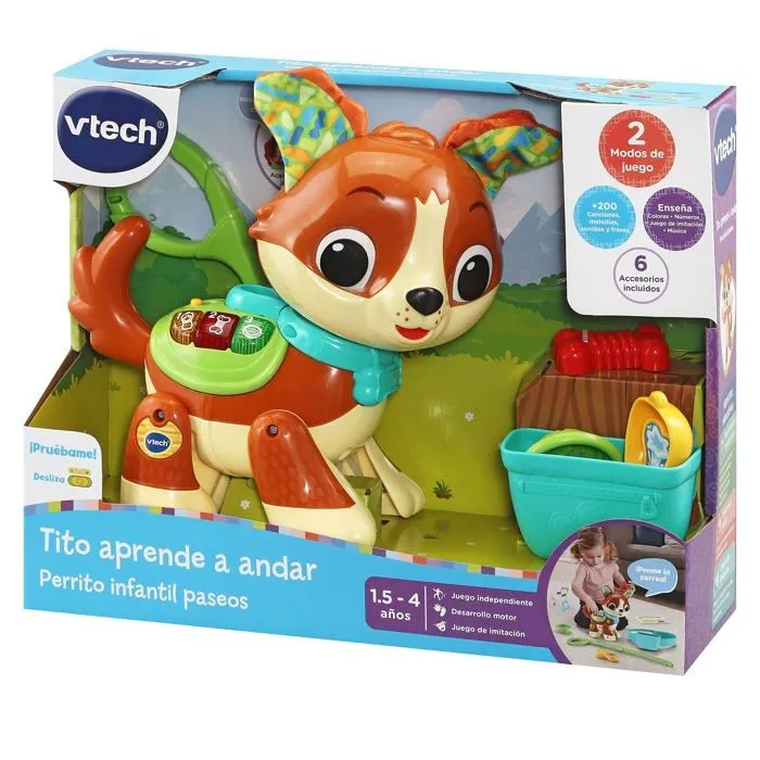 Jouet a tirer - jouet a pousser Vtech - 80-552567-3