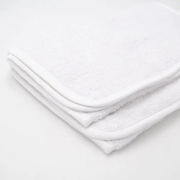 BABYCALIN Lot 2 serviettes pour matelas à langer blanc-2