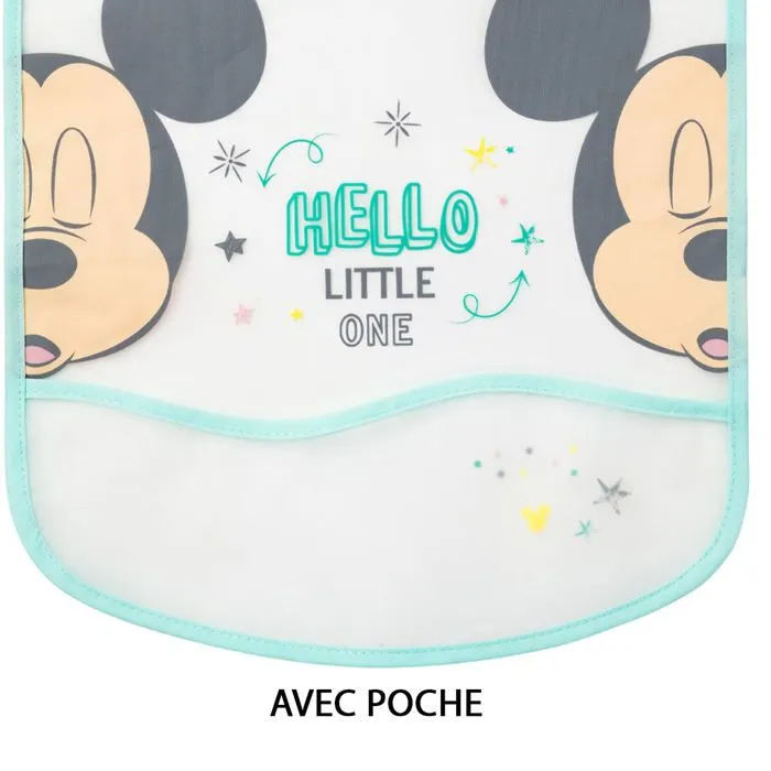 Bavoir imperméable Mickey Little One 6 mois - Disney Baby-1
