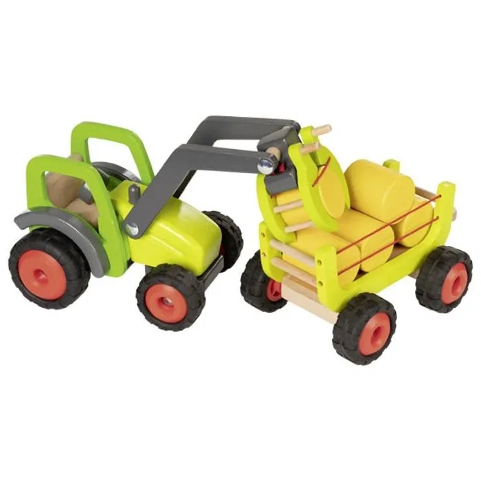 Goki - Tracteur avec remorque à foin - GOLLNEST & KIESEL-1