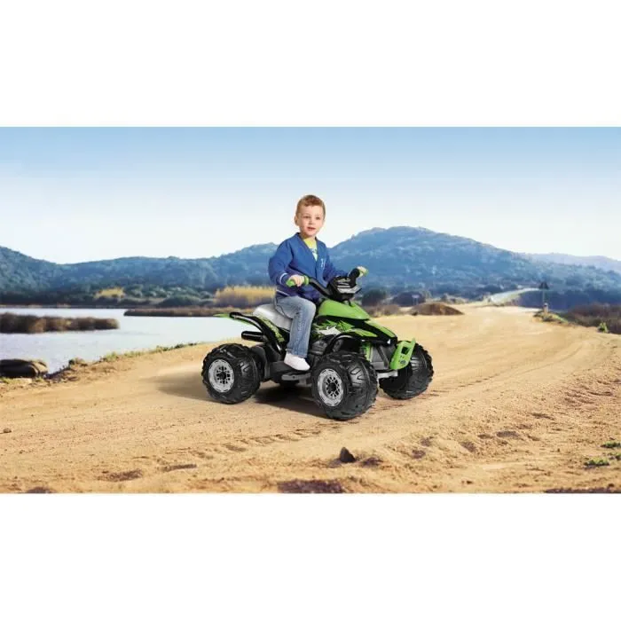 QUAD électrique - T-REX- VERT - PEG PEREGO-0