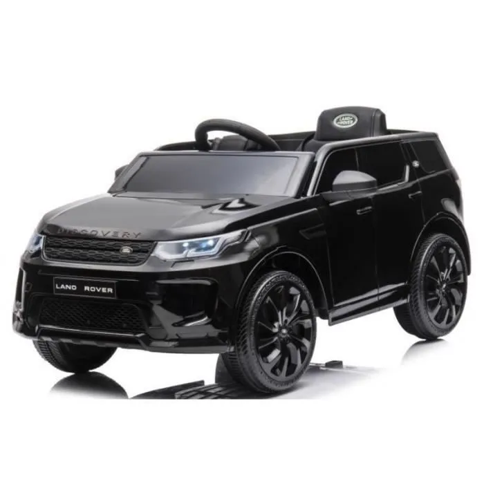 Voiture électrique 12V Land Rover Discovery Noir - Pack Luxe-2